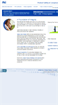 Mobile Screenshot of pgproductsafety.com
